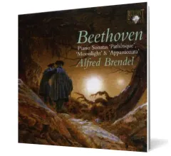 Coperta cărții Beethoven: Piano Sonatas 'Pathétique', 'Moonlight' & 'Appassionata'