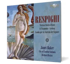 Coperta cărții Respighi - Trittico Botticelliano, Il Tramonte Aretusa (2 CD)