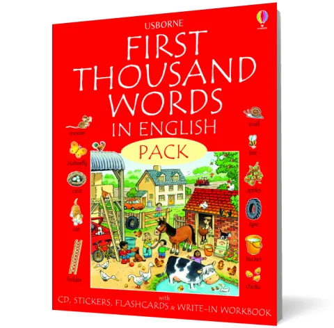 Coperta cărții First 1000 Words English Pack