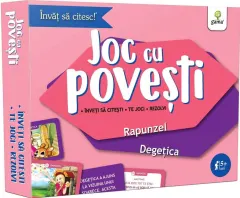 Coperta cărții Joc cu povesti. Rapunzel • Degețica