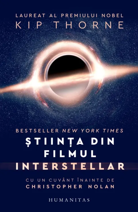 Coperta cărții Știința din filmul Interstellar