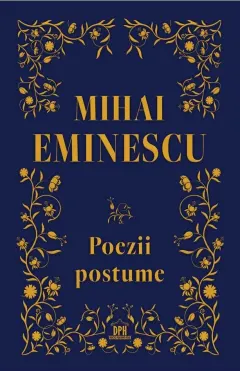 Coperta cărții Poezii postume