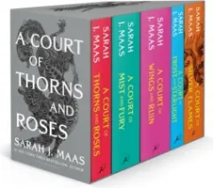 Coperta cărții A Court of Thorns and Roses Paperback Box Set (5 books)