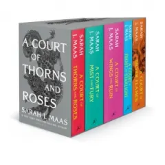 Coperta cărții A Court of Thorns and Roses Paperback Box Set (5 books)