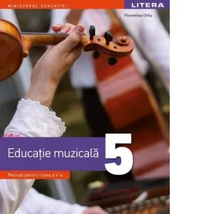 Coperta cărții Educatie muzicala. Manual pentru clasa a V-a