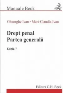 Coperta cărții Drept penal. Partea generala. Ediția 7