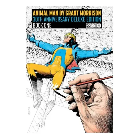 Coperta cărții Animal Man by Grant Morrison
