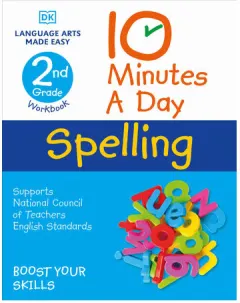 Coperta cărții 10 Minutes a Day Spelling, 2nd Grade