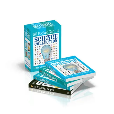 Coperta cărții Pocket Genius Science 4-Book Collection