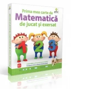 Coperta cărții Prima mea carte de matematica de jucat si exersat