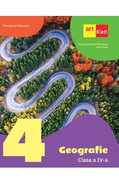 Coperta cărții Geografie - Manual - Clasa 4 - Carmen Camelia Radulescu, Ionut Popa