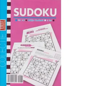 Coperta cărții Sudoku Colectie, Nr.43/2023