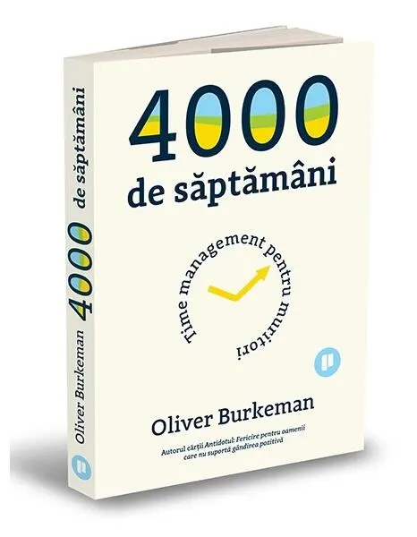 Coperta cărții 4000 de săptămâni