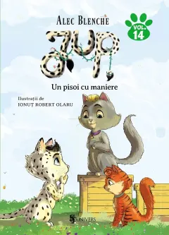 Coperta cărții Jup, un pisoi de soi Vol.14: Un pisoi cu maniere