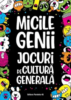 Coperta cărții Micile genii: Jocuri de cultură generală