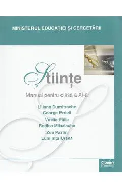 Coperta cărții Stiinte - Clasa 11 - Manual - Liliana Dumitrache, George Erdeli, Vasile Falie
