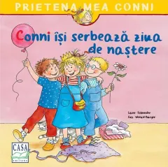 Coperta cărții Conni își serbează ziua de naștere