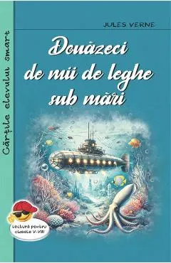 Coperta cărții Douazeci de mii de leghe sub mari