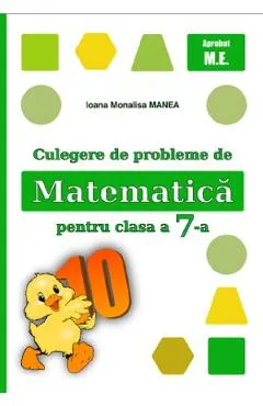 Coperta cărții Culegere de probleme de matematica - Clasa 7