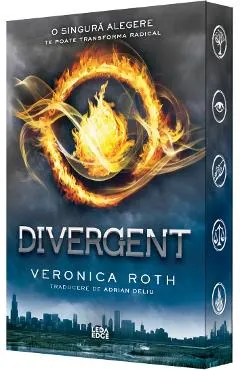 Coperta cărții Divergent. Seria Divergent Vol.1