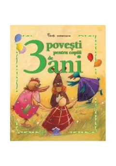 Coperta cărții 3 povesti pentru copiii de 3 ani