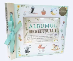 Coperta cărții Albumul bebelușului. Cele mai frumoase amintiri din primul an de viață al copilului meu