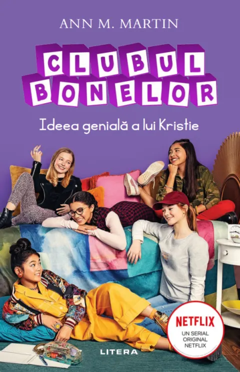 Coperta cărții Clubul Bonelor. Ideea genială a lui Kristie