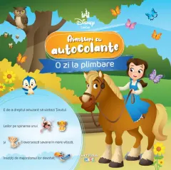 Coperta cărții Disney Bebe. Aventuri cu autocolante. O zi la plimbare