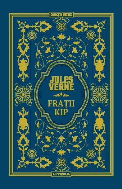 Coperta cărții Fratii Kip. Volumul 24. Biblioteca Jules Verne
