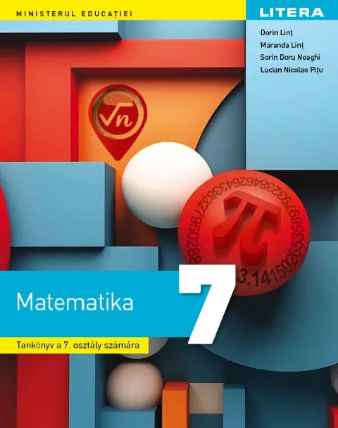 Coperta cărții Matematica. Manual in limba maghiara. Clasa a VII-a