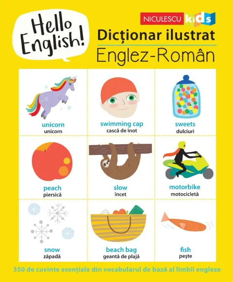 Coperta cărții Hello English! Dicționar ilustrat
