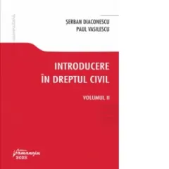 Coperta cărții Introducere în dreptul civil (Vol. 2)
