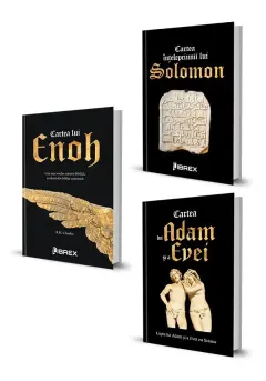 Coperta cărții Pachet Cartea lui Enoh + Cartea intelepciunii lui Solomon + Cartea lui Adam si a Evei. Set 3 carti