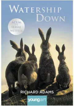 Coperta cărții Watership down