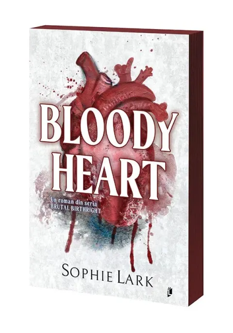 Coperta cărții Bloody Heart (un roman din seria Brutal Birthright)