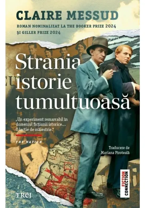 Coperta cărții Strania istorie tumultuoasa
