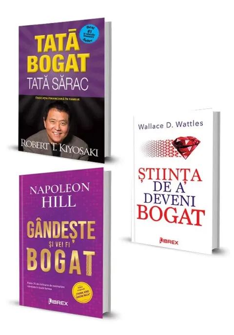 Coperta cărții Pachet Stiinta imbogatirii. Set 3 carti