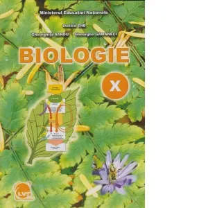 Coperta cărții Biologie. Manual pentru clasa a X-a