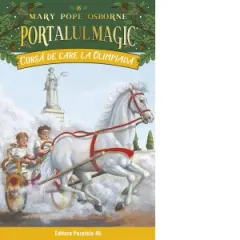 Coperta cărții Cursa de care la Olimpiada. Portalul magic nr. 16