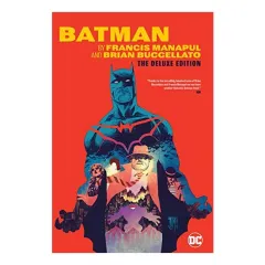 Coperta cărții Batman by Francis Manapul & Brian Buccellato Deluxe Edition