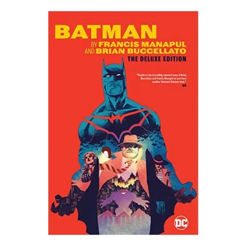 Coperta cărții Batman by Francis Manapul & Brian Buccellato Deluxe Edition