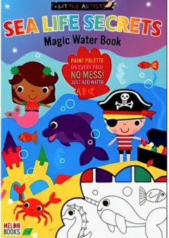 Coperta cărții Little Artists: Sea Life Secrets