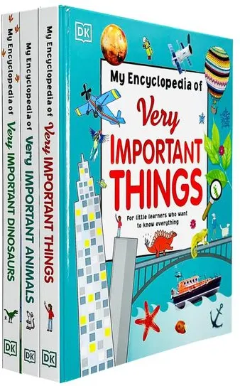 Coperta cărții My Encyclopedia of Very Important Things Collection 3 Books Set