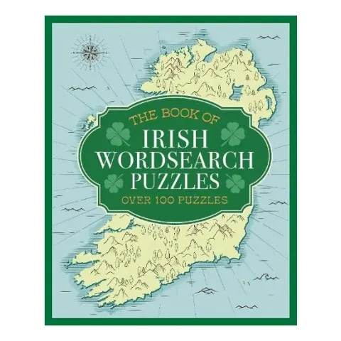 Coperta cărții Book of irish wordsearch puzzles