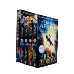 Coperta cărții Trials of Apollo Series Rick Riordan Collection 5 Books Set