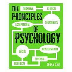 Coperta cărții Principles of Psychology, Shona Saul