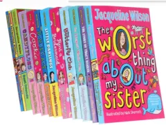 Coperta cărții Jacqueline Wilson 12 Books Collection Set – The Worst Thing About My Sister, Tracy Beaker, Little Darlings, Candyfloss & More