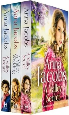 Coperta cărții Anna Jacobs Backshaw Moss Series 3 Books Collection Set (a Valley Dream, A Valley Secret, A Valley Wedding)