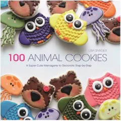 Coperta cărții 100 animal cookies