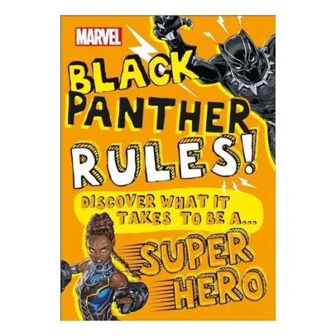Coperta cărții Marvel Black Panther Rules!